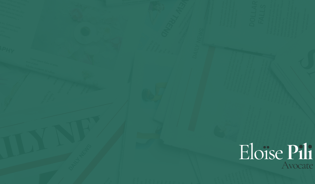 Maître Eloïse Pili intervient au Palais du Luxembourg autour de la réalité de la vie en détention